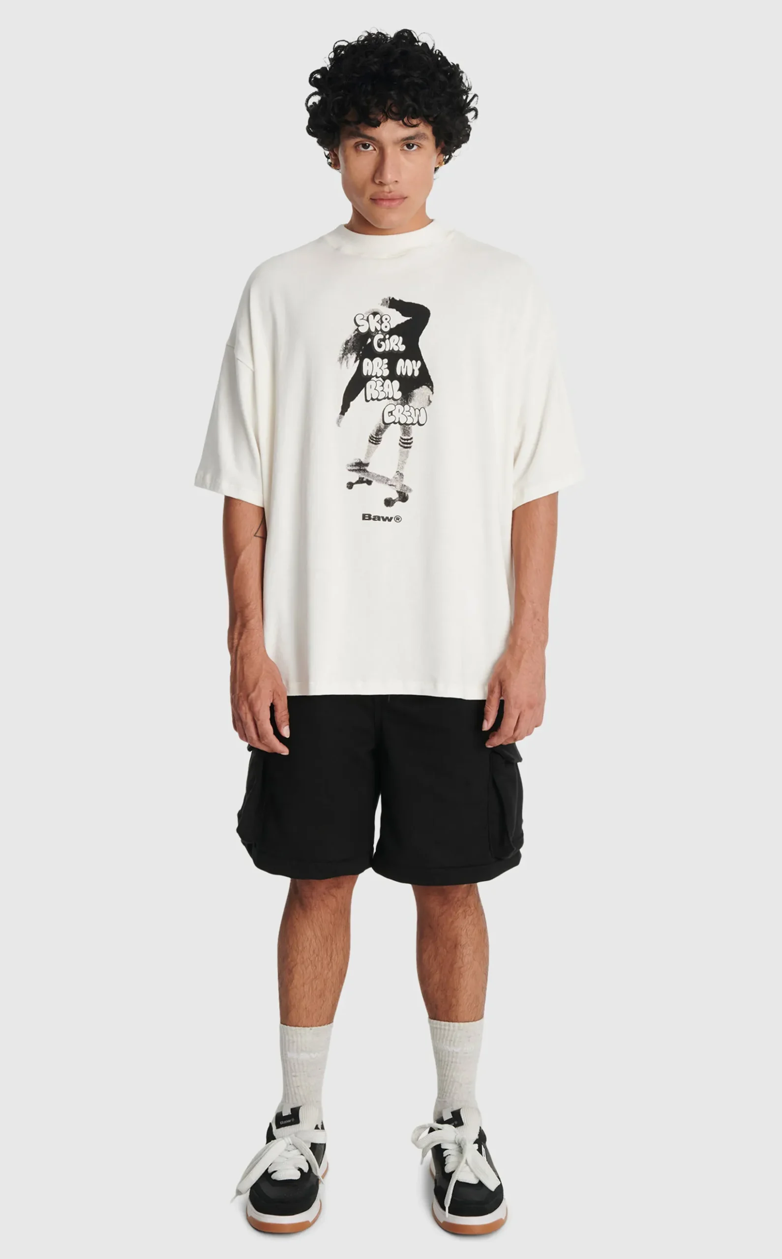 Camiseta New Over SK8 Girls