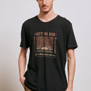 T-Shirt Malha Silk HOT IN RIO