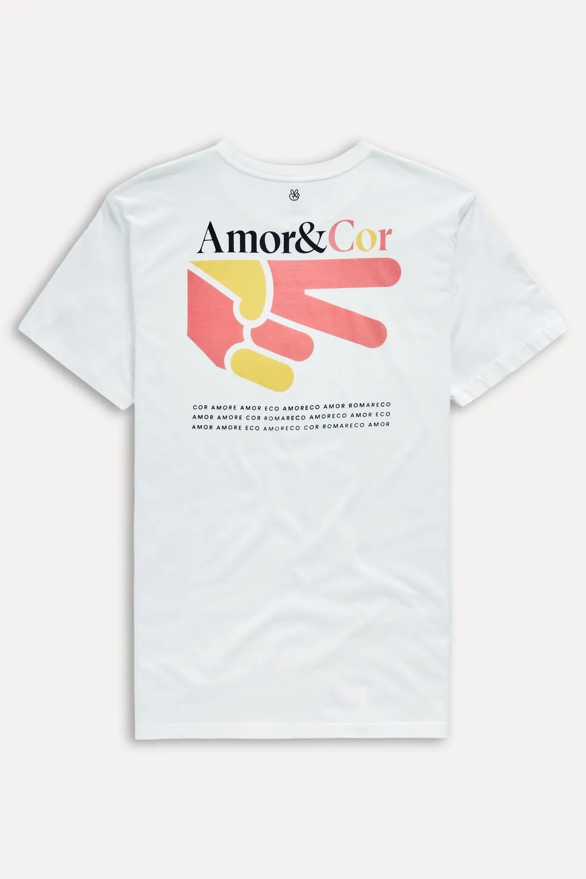 Camiseta Estampada  Amor e Cor