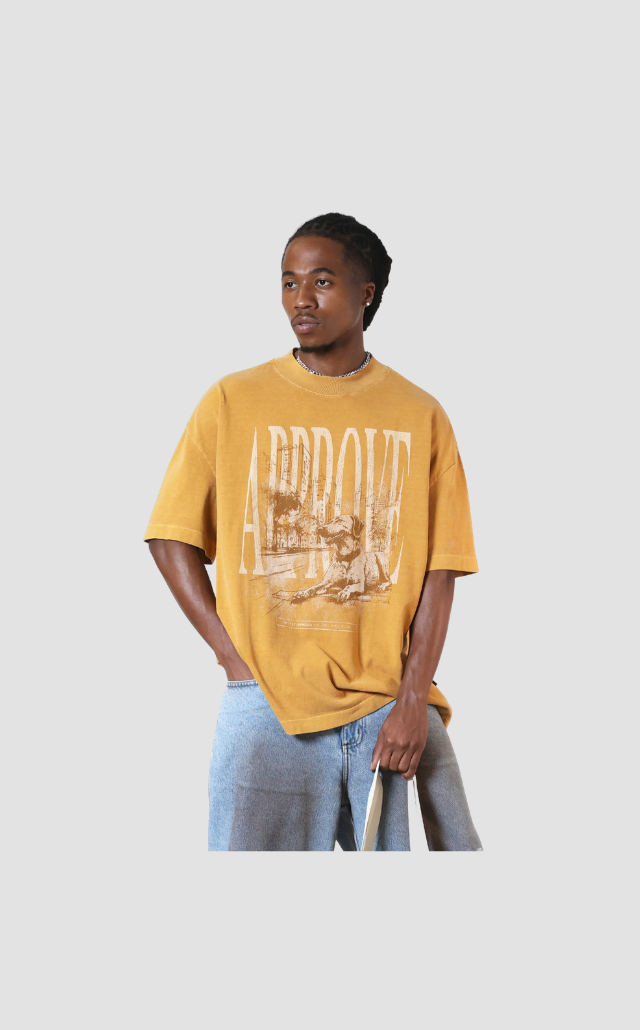 Camiseta Huge Approve Animals Caramelo