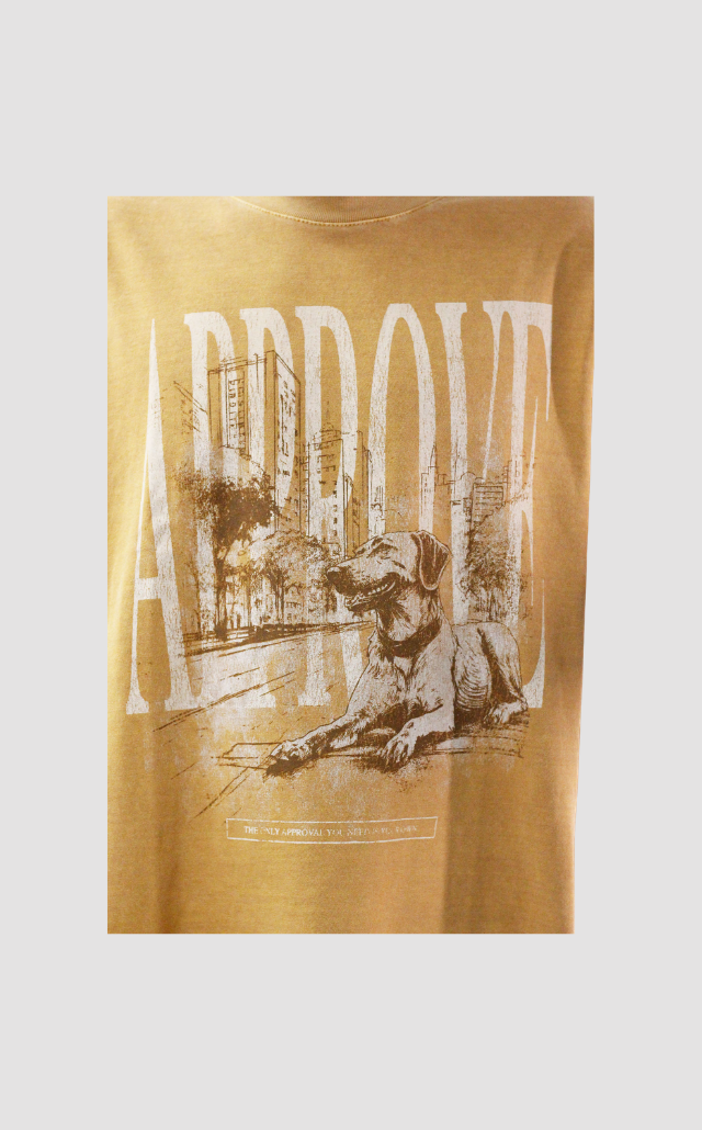 Camiseta Huge Approve Animals Caramelo - Imagem 2